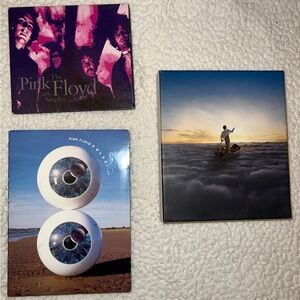 Mixed Set of Pink Floyd DVDs, CDs, Concert Recordings, and more